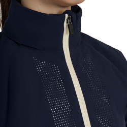 Unisex-Kinder-Softshell mit Logo auf dem Rücken