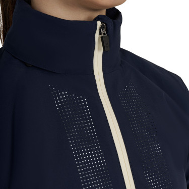 Unisex-Kinder-Softshell mit Logo auf dem Rücken