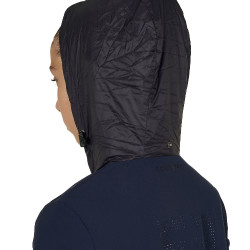 Unisex-Kinder-Softshell mit Logo auf dem Rücken