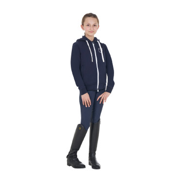 Kinder Unisex Hoodie mit Frontreißverschluss