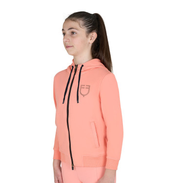 Kinder Unisex Hoodie mit Frontreißverschluss