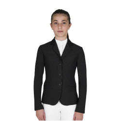 Unisex-Kinderturnierjacke mit Reißverschluss und Knöpfen