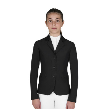 Unisex-Kinderturnierjacke mit Reißverschluss und Knöpfen