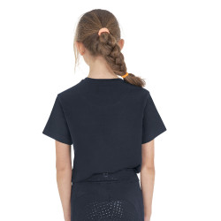 Mädchen-T-Shirt Horse Team aus Baumwolle