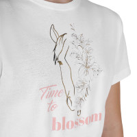 Mädchen-T-Shirt Time to Blossom aus Baumwolle
