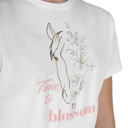Mädchen-T-Shirt Time to Blossom aus Baumwolle