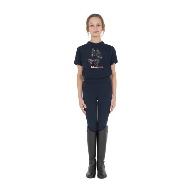 Mädchen-T-Shirt Time to Blossom aus Baumwolle