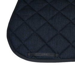 Spring-Schabracke aus technischem Gewebe in Denim-Optik