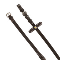 Lederzügel mit gummiertem Grip