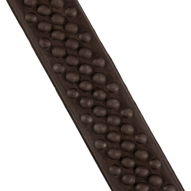 Lederzügel mit gummiertem Grip