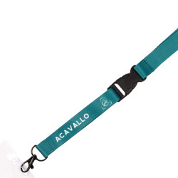 Ausweishalter mit Lanyard Acavallo Logo