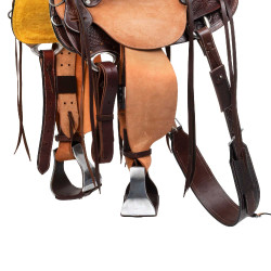 Wade Westernsattel Arizona MIT Hintergurt und Messerschutz