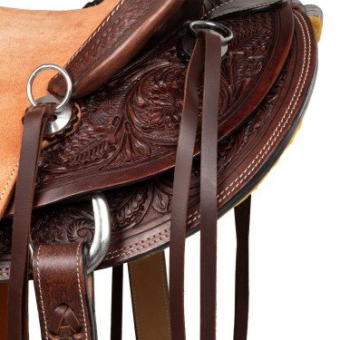 Wade Westernsattel Arizona MIT Hintergurt und Messerschutz