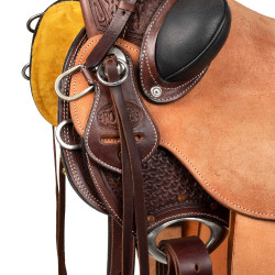 Wade Westernsattel Arizona MIT Hintergurt und Messerschutz