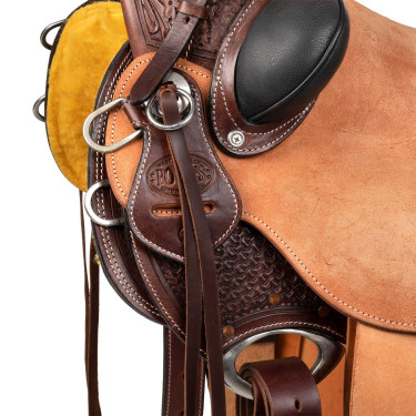 Wade Westernsattel Arizona MIT Hintergurt und Messerschutz