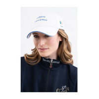 Pocaph Mütze CSIO La Baule Rolex Series Weiß