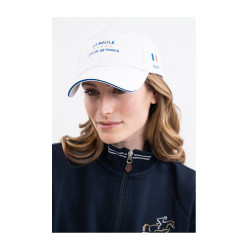 Pocaph Mütze CSIO La Baule Rolex Series Weiß