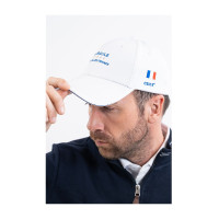 Pocaph Mütze CSIO La Baule Rolex Series Weiß