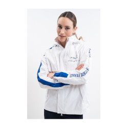 Plumate Regenjacke CSIO La Baule Rolex Series Weiß