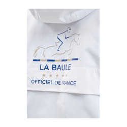 Plumate Regenjacke CSIO La Baule Rolex Series Weiß