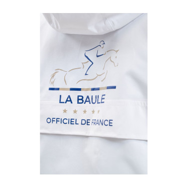 Plumate Regenjacke CSIO La Baule Rolex Series Weiß