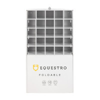Aufsteller für faltbare Kollektion aus Karton 100x56x36,5