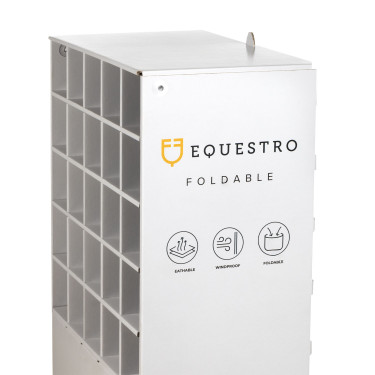 Aufsteller für faltbare Kollektion aus Karton 100x56x36,5