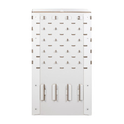 Aufsteller für faltbare Kollektion aus Karton 100x56x36,5