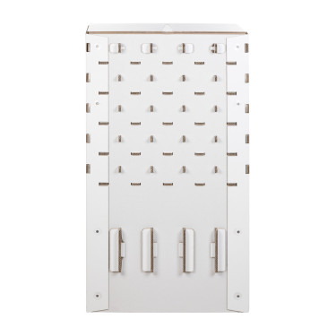 Aufsteller für faltbare Kollektion aus Karton 100x56x36,5