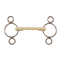 Pessoa Vollringgebiss Mullen 1-teilig Happy Mouth HB-2455