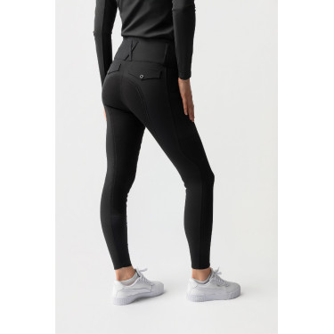 Reithose Horze Leonie mit Vollbesatz für Damen aus veganem Wildleder