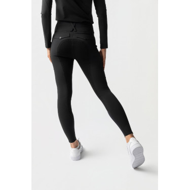 Reithose Horze Leonie mit Vollbesatz für Damen aus veganem Wildleder
