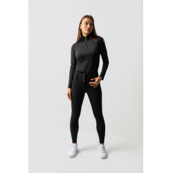 Reithose Horze Leonie mit Vollbesatz für Damen aus veganem Wildleder