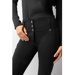 Reithose Horze Leonie mit Vollbesatz für Damen aus veganem Wildleder