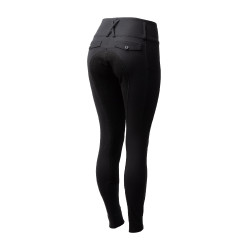 Reithose Horze Leonie mit Vollbesatz für Damen aus veganem Wildleder
