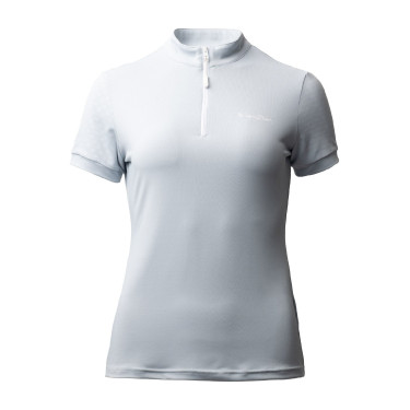 Kinder Reit-Trainingsshirt kurzarm mit Zipper – Horze Joie | equi-clic