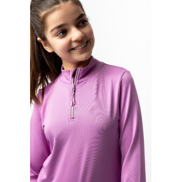 Kinder Reit-Trainingsshirt Horze Mea – atmungsaktiv