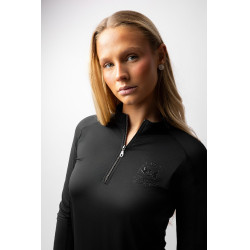 Damen Reit-Trainingsshirt UV 40+ mit Tasche | Equi-Clic Damen Reit-Trainingsshirt UV 40+ mit Tasche | Equi-Clic