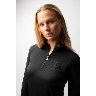Damen Reit-Trainingsshirt UV 40+ mit Tasche | Equi-Clic Damen Reit-Trainingsshirt UV 40+ mit Tasche | Equi-Clic