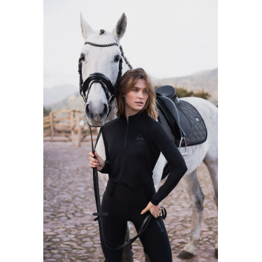 Damen Reit-Trainingsshirt UV 40+ mit Tasche | Equi-Clic Damen Reit-Trainingsshirt UV 40+ mit Tasche | Equi-Clic