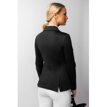Turnier Reitjacke Damen Horze Ada mit Glitzer – Schwarz