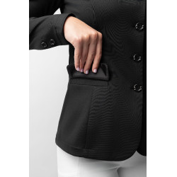 Turnier Reitjacke Damen Horze Ada mit Glitzer – Schwarz