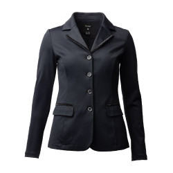 Turnier Reitjacke Damen Horze Ada mit Glitzer – Schwarz