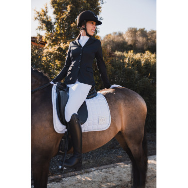 Turnier Reitjacke Damen Horze Ada mit Glitzer – Schwarz