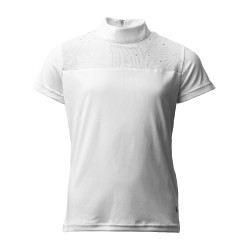 Kinder Turnier-Poloshirt Reiten Horze Kaya mit Strass Kinder Turnier-Poloshirt Reiten Horze Kaya mit Strass