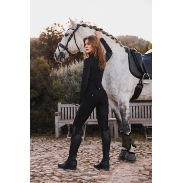 Damen Reithose mit Kompression & Vollbesatz – Equi-Clic Damen Reithose mit Kompression & Vollbesatz – Equi-Clic