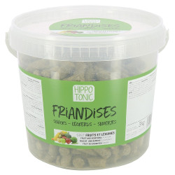 Pferdeleckerlis Hippo-Tonic mit Obst- und Gemüses Geschmack