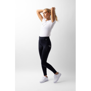 Reitleggings Damen mit Vollbesatz-Grip | Horze Dea