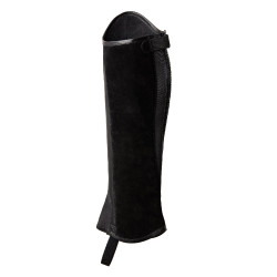 Reit-Mini-Chaps Leder Horze Wicklow – Blumen-Perforation