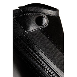 Reit-Mini-Chaps Leder Horze Wicklow – Blumen-Perforation